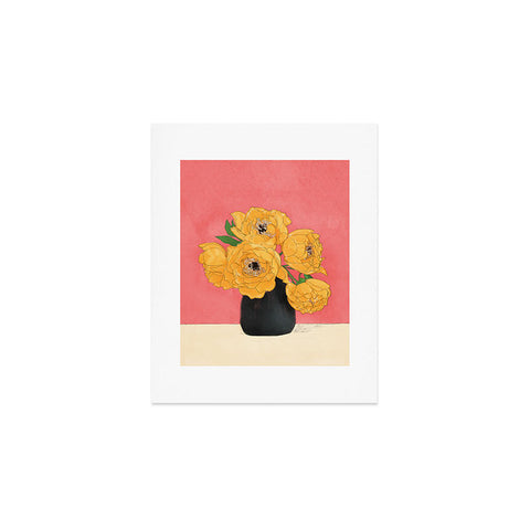 Nadja Bouquet Gift Sunny Art Print