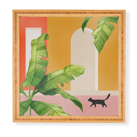 Nadja Cat Space III Framed Wall Art