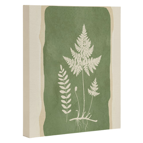 Nadja Leaf Design 16 Art Canvas