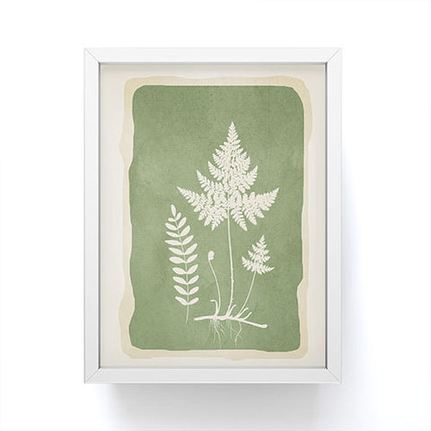 Nadja Leaf Design 16 Framed Mini Art Print