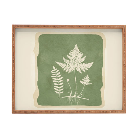 Nadja Leaf Design 16 Rectangular Tray