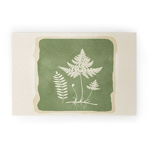 Nadja Leaf Design 16 Welcome Mat