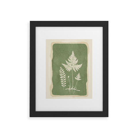 Nadja Leaf Design 16 Framed Art Print