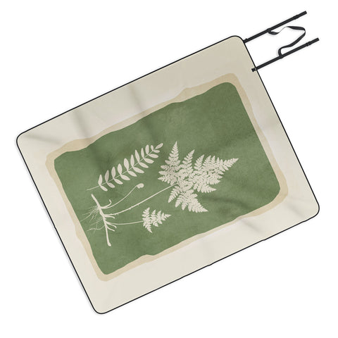 Nadja Leaf Design 16 Picnic Blanket
