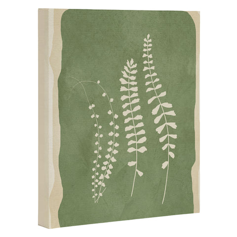 Nadja Leaf Design 17 Art Canvas