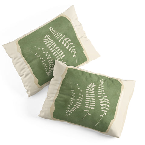 Nadja Leaf Design 17 Pillow Shams