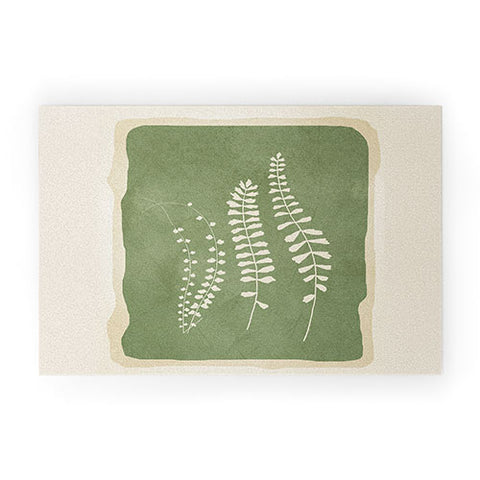 Nadja Leaf Design 17 Welcome Mat