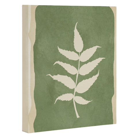 Nadja Leaf Design 19 Art Canvas