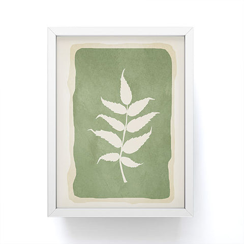 Nadja Leaf Design 19 Framed Mini Art Print