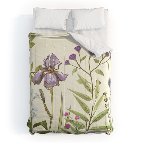 Nadja Little Blooming Wildflowers Comforter