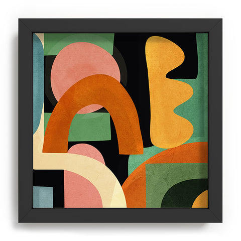 Nadja Minimal Modern Abstract 32 Recessed Framing Square