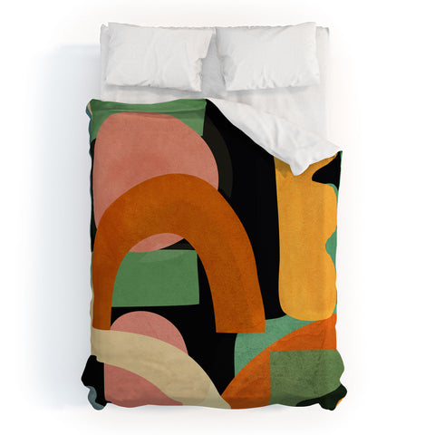 Nadja Minimal Modern Abstract 32 Duvet Cover