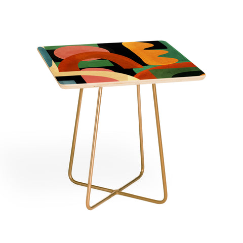 Nadja Minimal Modern Abstract 32 Side Table