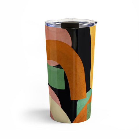 Nadja Minimal Modern Abstract 32 Travel Mug