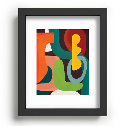 Nadja Minimal Modern Abstract 39 Recessed Framing Rectangle