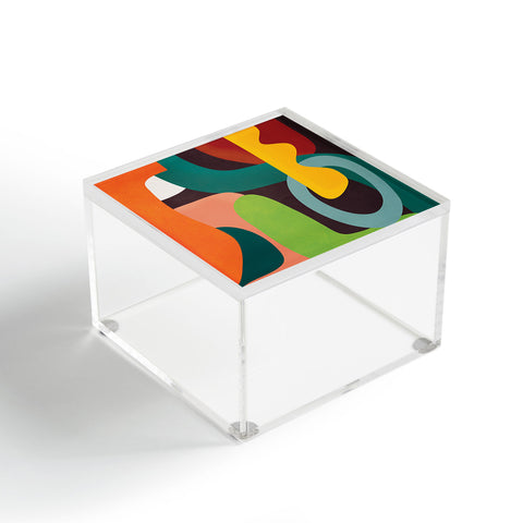 Nadja Minimal Modern Abstract 39 Acrylic Box