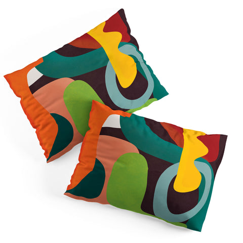Nadja Minimal Modern Abstract 39 Pillow Shams