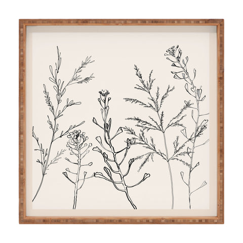 Nadja Minimalist Grass 2 Square Tray