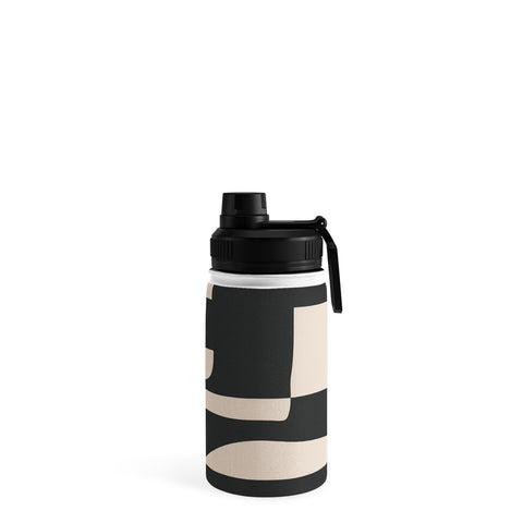 Nadja Modern Abstract Minimal Art 3 Water Bottle