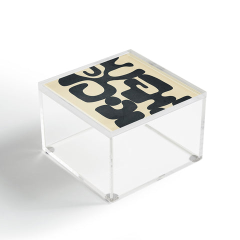 Nadja Modern Abstract Shapes 1 Acrylic Box
