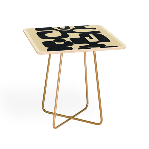 Nadja Modern Abstract Shapes 1 Side Table