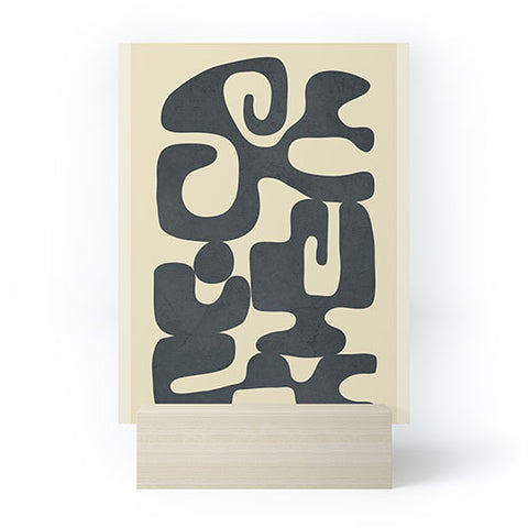 Nadja Modern Abstract Shapes 1 Mini Art Print