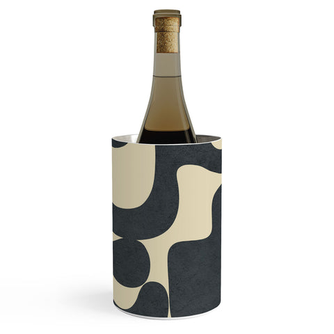 Nadja Modern Abstract Shapes 1 Wine Chiller
