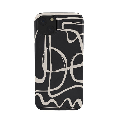 Nadja Modern Minimalist One Line Art Phone Case