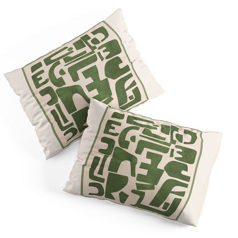 Nadja Organic Contemporary Modern Pillow Shams