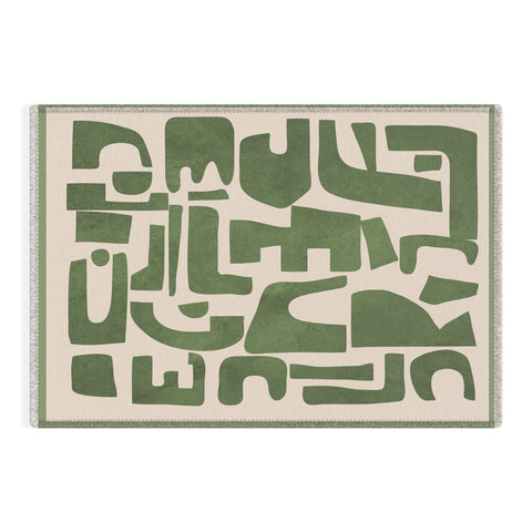 Nadja Organic Contemporary Modern Outdoor Rug