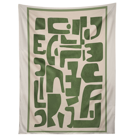 Nadja Organic Contemporary Modern Tapestry