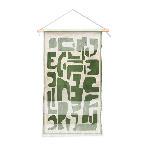 Nadja Organic Contemporary Modern Wall Hanging Portrait