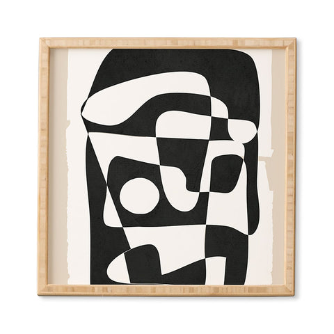 Nadja Shape Form I Framed Wall Art