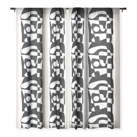 Nadja Shape Form I Sheer Window Curtain