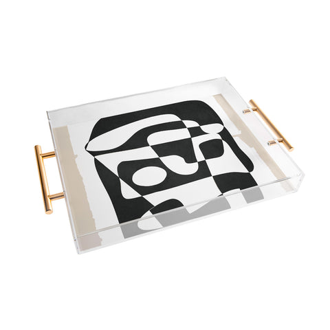 Nadja Shape Form I Acrylic Tray