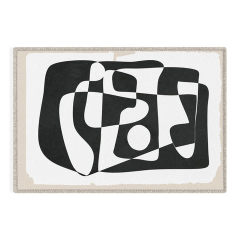 Nadja Shape Form I Outdoor Rug
