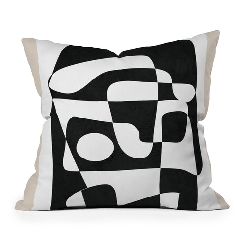 Nadja Shape Form I Outdoor Throw Pillow