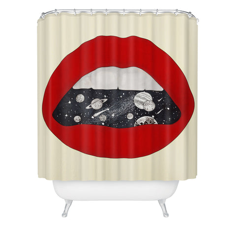 Nadja Space Shower Curtain
