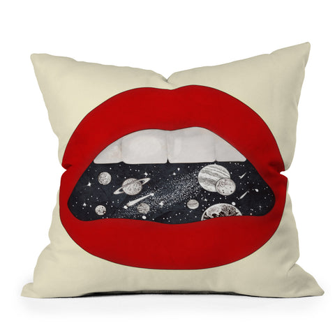 Nadja Space Outdoor Throw Pillow