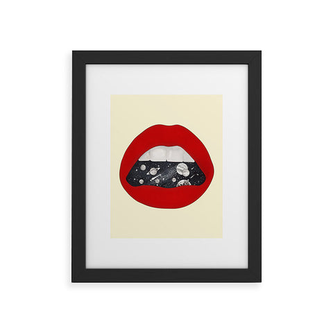 Nadja Space Framed Art Print