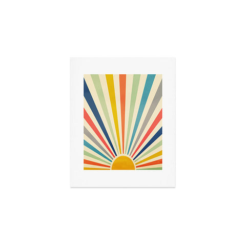 Nadja Sun Retro Art III Art Print