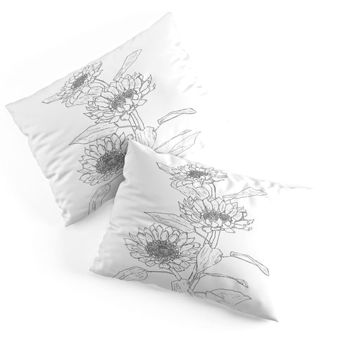 Nadja Sunflower Line Sami Pillow Shams