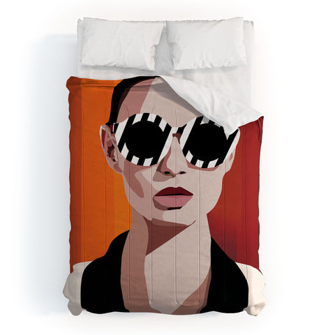 Nadja The Face of Fashion 6 Comforter