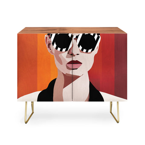 Nadja The Face of Fashion 6 Credenza