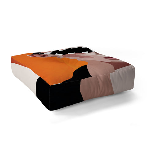 Nadja The Face of Fashion 6 Floor Pillow Square