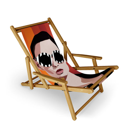 Nadja The Face of Fashion 6 Sling Chair