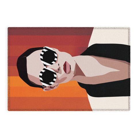 Nadja The Face of Fashion 6 Outdoor Rug