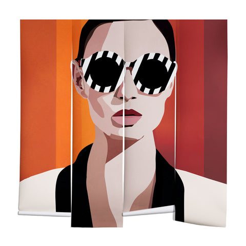 Nadja The Face of Fashion 6 Wall Mural