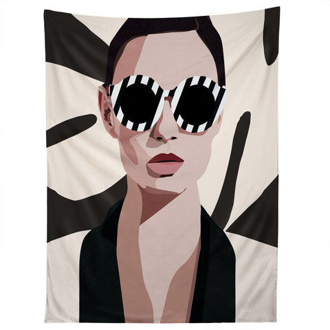 Nadja The Face of Fashion 7 Tapestry