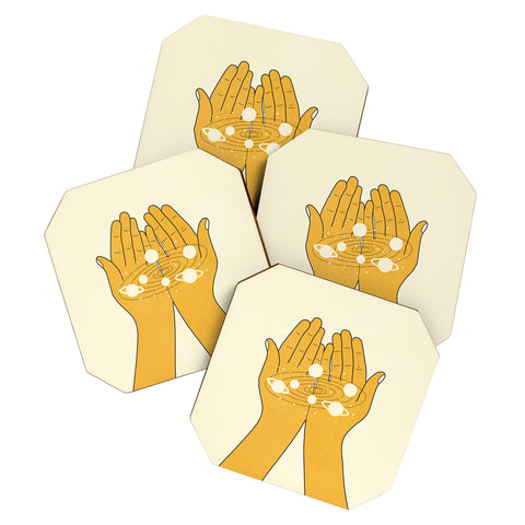 Nadja Universe in My Hands Coaster Set